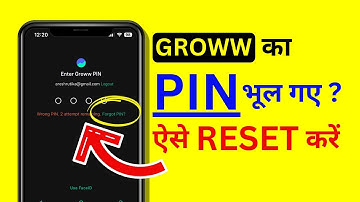 Groww PIN Bhul Gaye To Kya Kare? Reset or Change Groww PIN if Forgotten