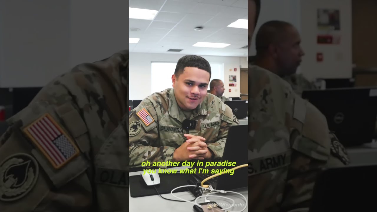 Interviewing An Infantryman 11B