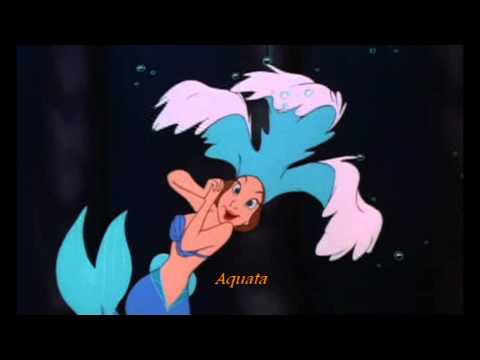 The Little Mermaid - Daughters of Triton (lyrics)