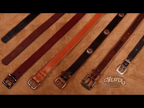 The Leather Element: Dyed Veg Tan Leather - YouTube