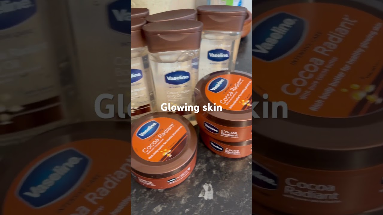 Cocoa butter body oil for glowing skin 