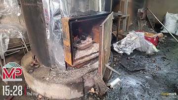 Sửa chữa, cải tạo lò hơi đốt than đá tại Bến Cát - Bình Dương.