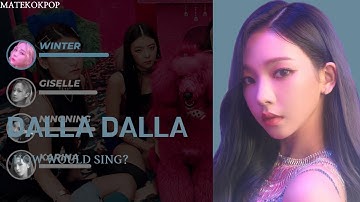 How Would aespa Sing “DALLA DALLA” (ITZY)