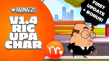 UPA Update + Parallax + Walk cycle | MOHO RIG