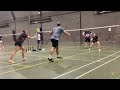 Tolman  hutt vs long  lu badminton mixed doubles feb 2024 part 1