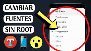 Cambiar nuevas fuentes en Android 2020 sin ser root screenshot 3