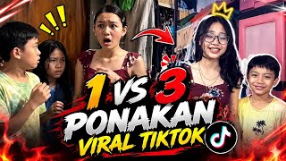 BAHAN VIDEY 1 VS 3 PONAKAN VIRAL TIKTOK | LINK MEDIAFIRE TERBARU
