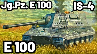 E 100 Jötünn, Jg.Pz. E 100 & IS-4 | WOT Blitz Pro Replays