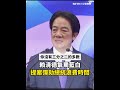 賴清德彈劾案回應
