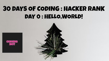 Day 0 : Hello, World in C . #hackerrank #30daysofC