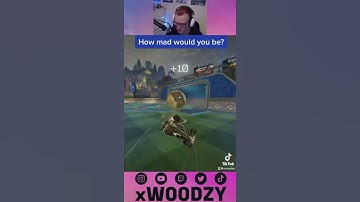 Trolling my teammates in Rocket League