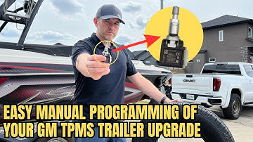 How to Manually Program GM’s Trailer Tire Pressure Monitor Sensors (TPMS) | Step-by-Step Guide