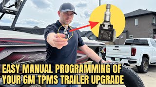 How To Manually Program GM's Trailer Tire Pressure Monitor Sensors (TMPS)