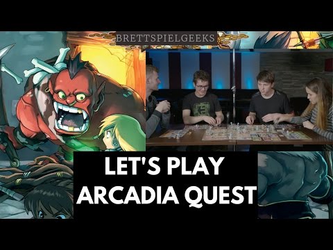 ARCADIA QUEST | Let's Play | BrettspielGeeks