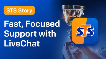 How STS Streamlined Customer Support with LiveChat & ChatBot | Half Million Chats Per Year!