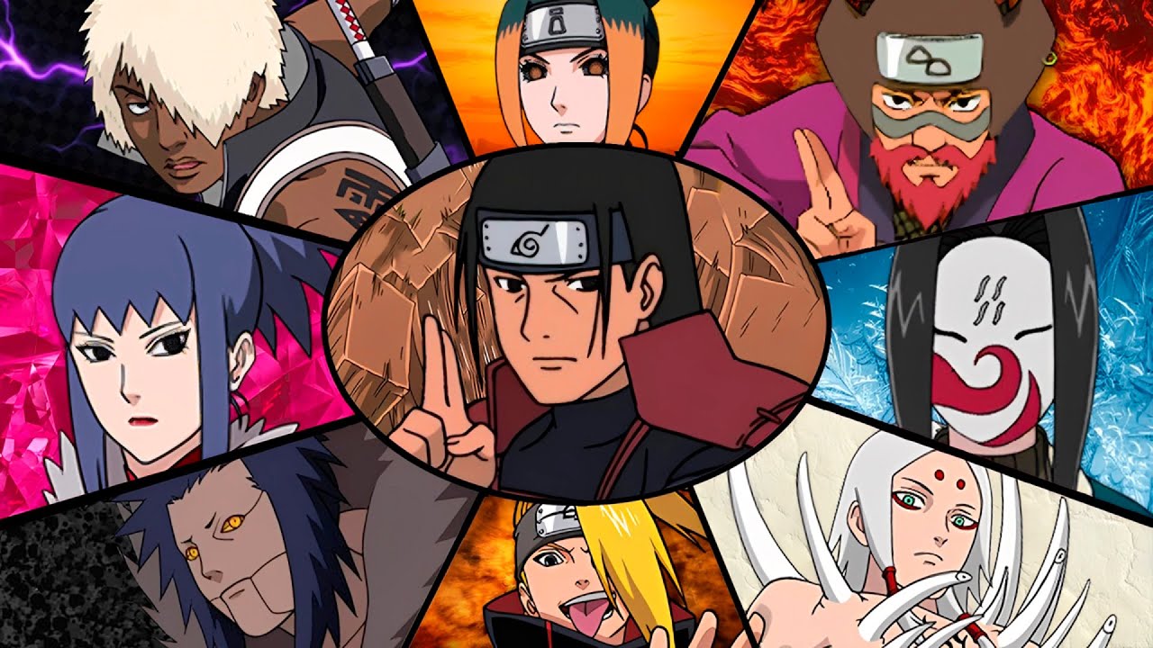 TODAS AS KEKKEI GENKAI DE NARUTO