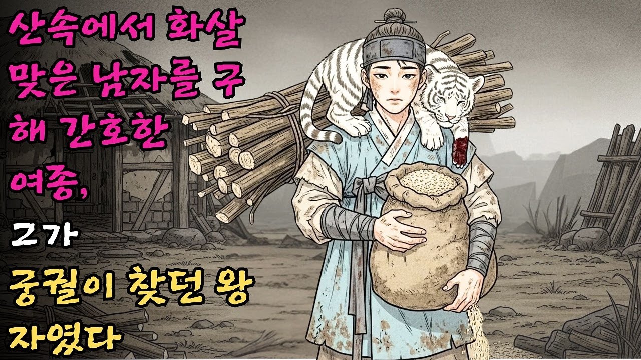 새끼 호랑이를 구해 키운 소년, 운명이 뒤바뀐 날 | 민담·전설#야담 #민담 #전설 #설화