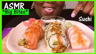ASMR Sushi 🍣 *Big Bites* Soft  Eating Sounds No Talking screenshot 4