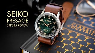 This Seiko 'Cocktail Time' has the MOST incredible dial! | Presage 2020 |  SRPE45 Review - YouTube