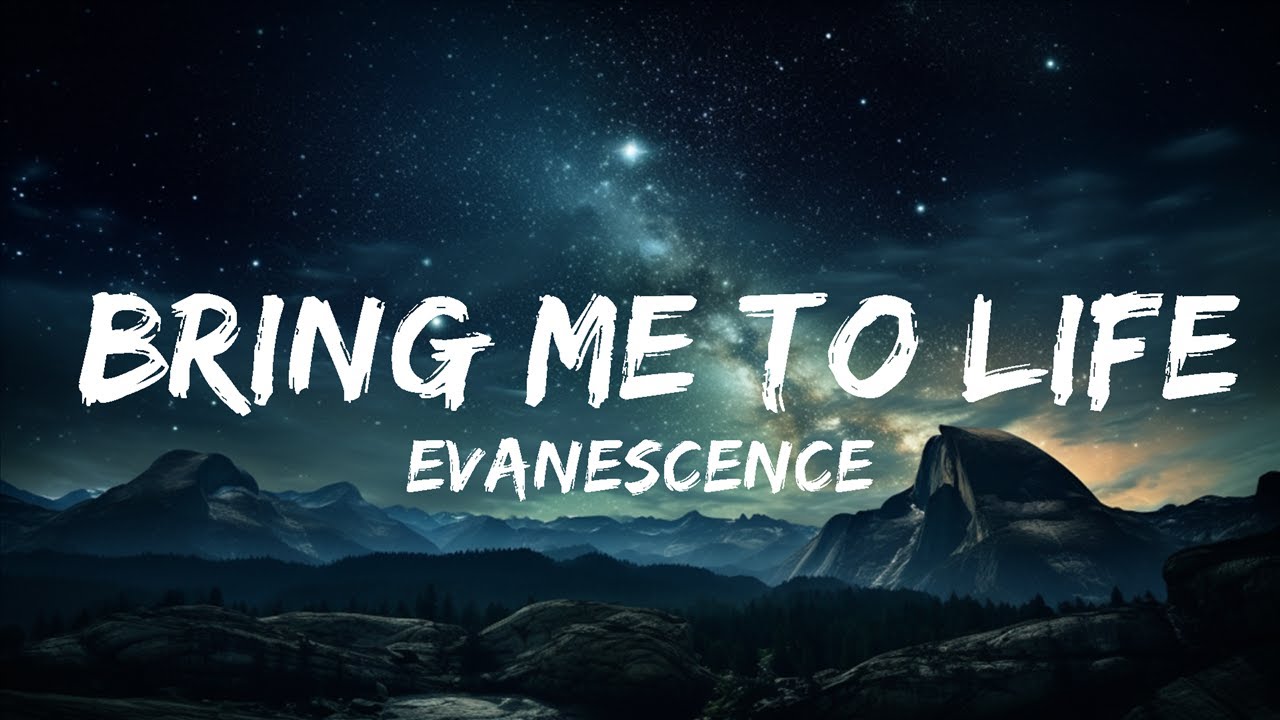 Evanescence bring me to life lyrics 15p lyrics letra youtube