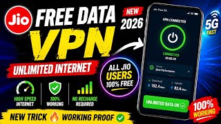 Jio Free Data VPN 2026 🔥 Unlimited Internet Trick | 100% Working New VPN screenshot 3