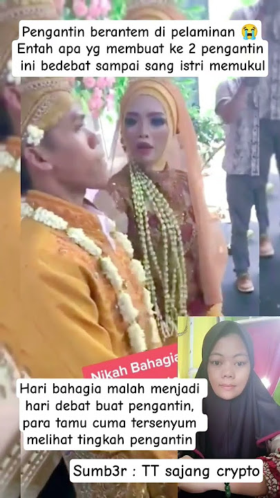 Download lagu THE BRIDE AND THE BOYFRIEND ARE 33 B4 AT THE WEDDING CAGE FOR NO REASON #viralvideo #wedding