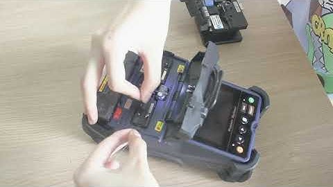 SFS 3000H Fusion Splicer Operation Video