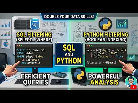 SQL vs Python FILTERING Will Blow Your Mind 🤯 | Boolean Indexing Explained - Everyday Data Science