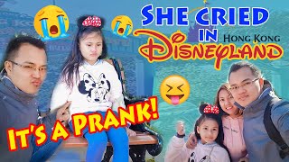 I PRANK my Daughter in Hongkong Disneyland