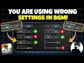 You are using wrong settings in BGMI 4.4 update may #bgmi#youtubar #longvideos #updates
