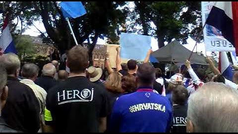 Prosvjed Sydney za Gotovinu