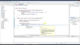 JAVA COMPUTER PROGRAMING - Advanced Java Multithreading Part 8  Wait and Notify
