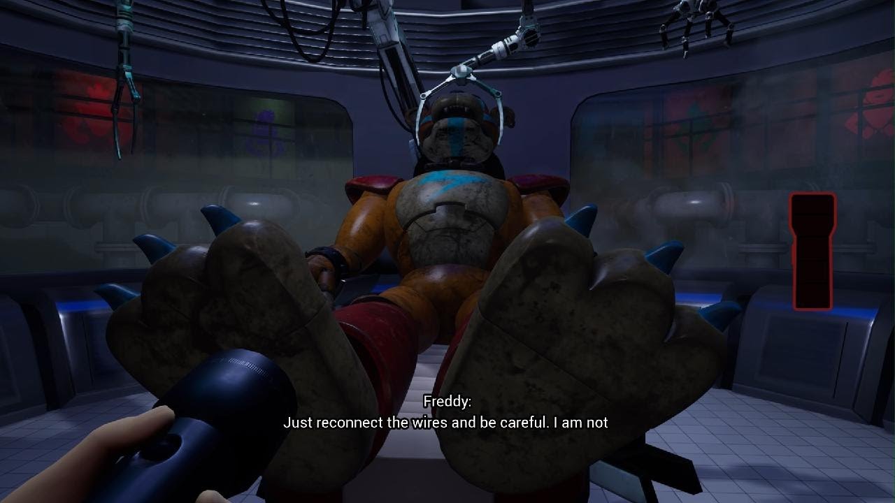 Completing The Power Upgrade In FNAF Security Breach!