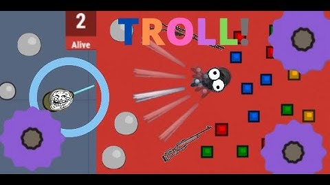 TROLLING HACKER INTENSE FIGHTS - SURVIV.IO