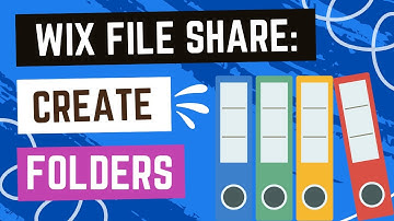 Wix File Share - Creating Folders In The File Share App
