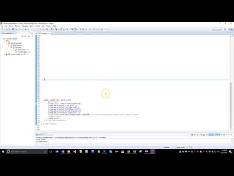 Structure of a Menu Program or any program