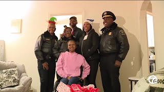 'I’m so thankful': Sergeant Santa returns to shower Detroit families with gifts