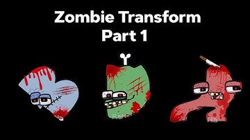 Alphabet Lore But Zombie Transform | Part 1