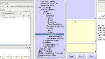 SPM GLM Specification and Estimation