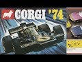 Presentation of all Corgi models from 1974. Diecast car