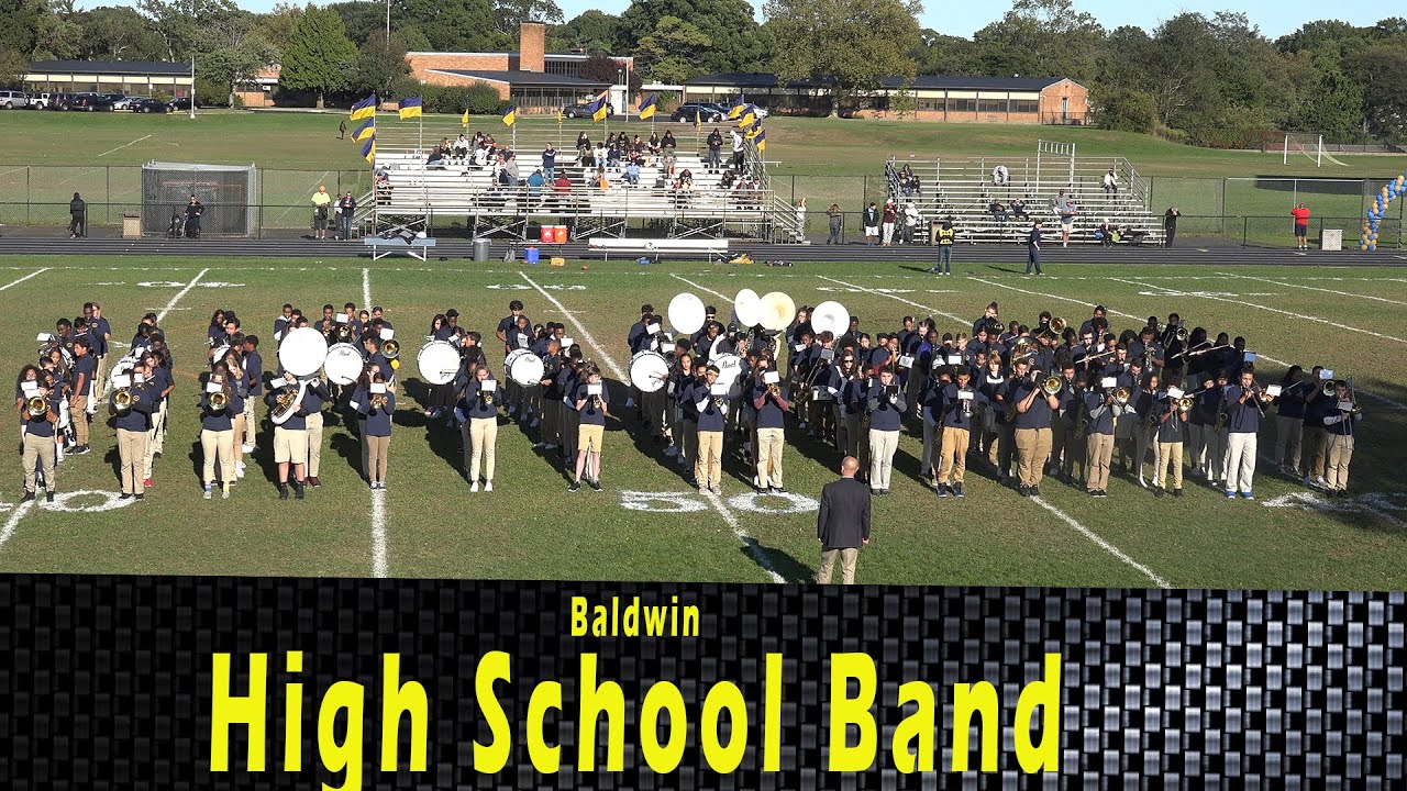 Baldwin High School Band @ 2019 Homecoming - YouTube