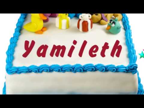 Happy Birthday Yamileth