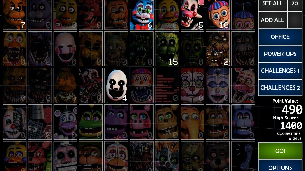Gameplay aleatória de FNAF UCN pra não ficar sem conteúdo pt 4