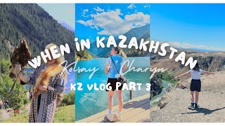 HIDDEN GEMS OF KAZAKHSTAN | KOLSAY LAKE + CHARYN CANYON | KZ VLOG PART 3 | by Chen Esguerra