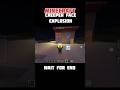 Minecraft creeper face.👀please support#minecraft Minecraftclips#GamingVibes #MinecraftBlast#ytshorts