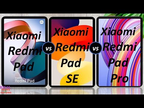 Xiaomi Redmi pad vs Redmi pad SE vs Redmi Pad Pro