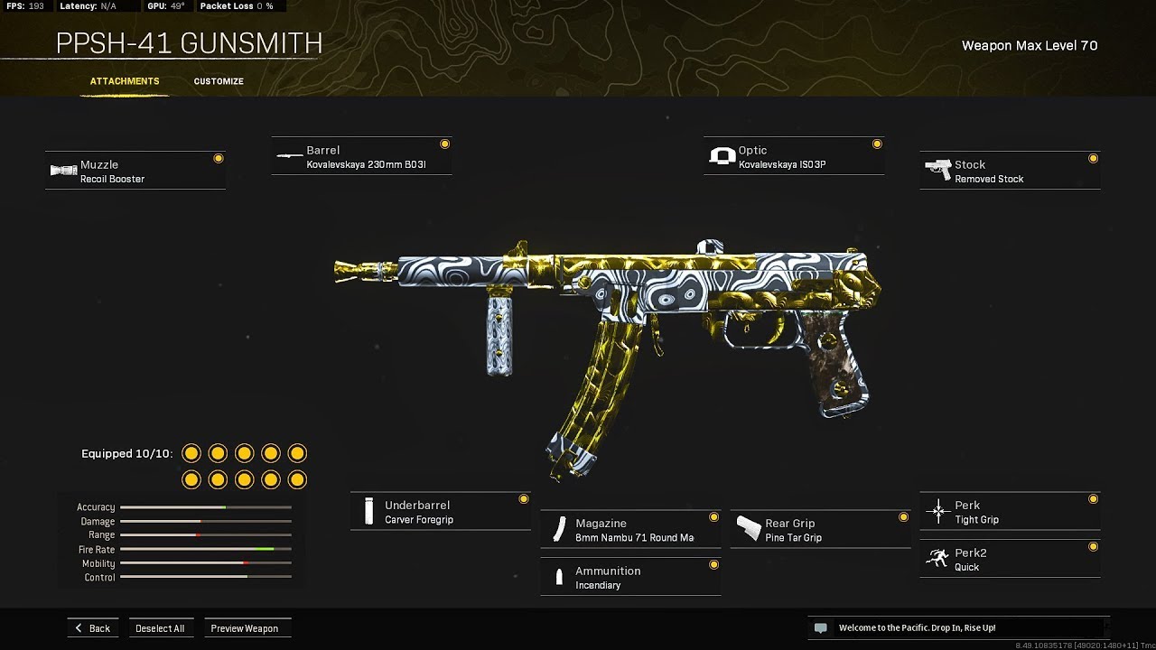 Warzone Riberth Island. Secret PPSh-41 buff makes it one of Warzone's fastest killing weapons  🥵🥶