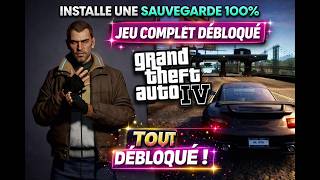 TUTO FR: Comment installer Une Sauvegarde A 100% Dans GTA 4 Sur PC Au Mode Histoire En 2026