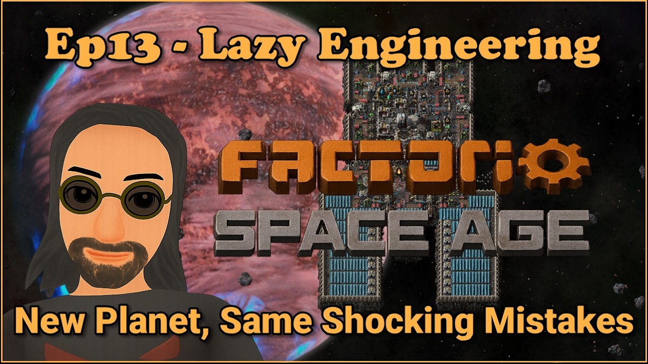 Factorio Space Age EP13 – Waiting for Lightning to Strike - YouTube