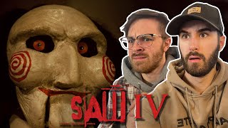 We Watch SAW 4 For The First Time! - Horror Movie Reaction